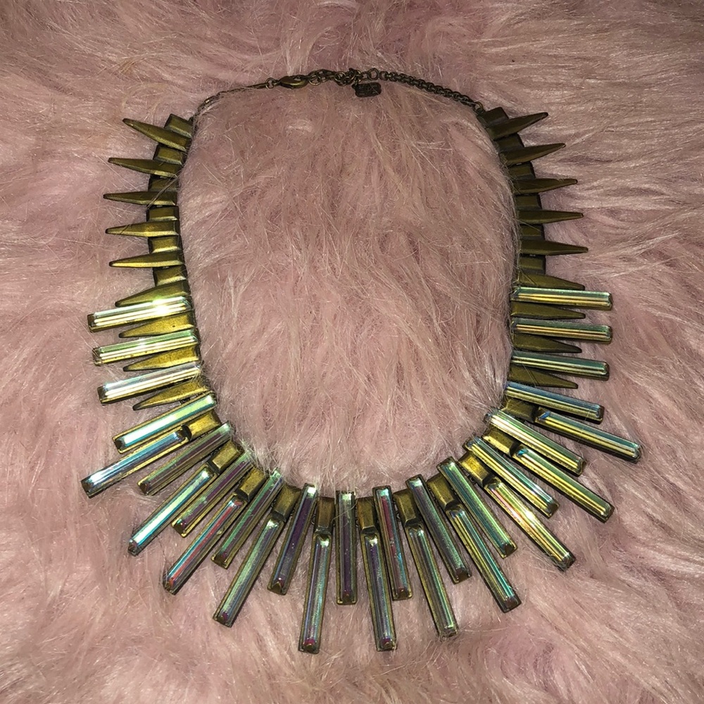 Antique brass and dichroic Kaplan
